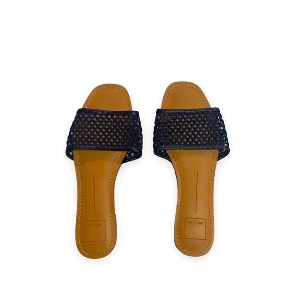 DOLCE VITA OPEN TOE SLIDE SANDALS